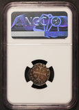 1654 IAB Italy Genoa 8 Soldi Silver Coin - NGC F 12 - KM# 117