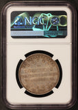 1859 Germany Frankfurt Schiller Thaler Taler Silver Coin - NGC MS 62 - KM# 359