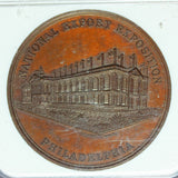 1899 Philadelphia PA National Export Expo Proof Bronze Medal R-PHL-45 - NGC PF 65