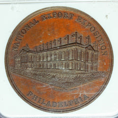 1899 Philadelphia PA National Export Expo Proof Bronze Medal R-PHL-45 - NGC PF 65