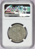 1859 PTS FJ Bolivia 4 Soles Silver Coin - NGC AU 53 - KM# 123.3