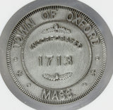 1988 Oxford, MA Massachusetts 275th Anniversary WM Town Medal - NGC MS 66