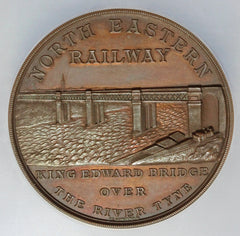 1906 Great Britain North Eastern Railway Bronze Medal BHM-3942 - NGC MS 62 BN