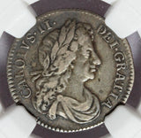 1681 Great Britain England 6 Six Pence Silver Coin - NGC VF 25 - KM# 441 - ESC-1520