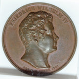 1840 Prussia F. Wilhelm IV Coronation 42mm Bronze Medal - NGC MS 62 BN