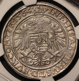 1564 Austria Hall 60 Kreuzer Silver Coin DAV-33 - NGC XF 45