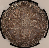 1662 Great Britain One Crown Silver Coin - NGC XF Details - KM# 417.1 - DAV-3774