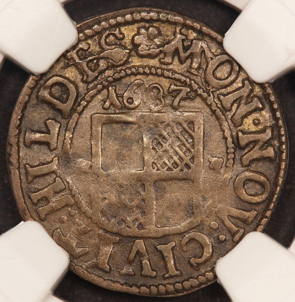 1687 Germany Hildesheim 1 Mariengroschen Silver Coin - NGC VF 25 - KM# 189