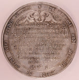 1711 Germany Harz Zellerfeld Baptismal Taler Silver Coin DAV-2935 - NGC AU 58+
