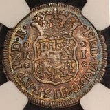 1753-Mo M Mexico 1 One Real Silver Coin - NGC MS 62 - KM# 76.1