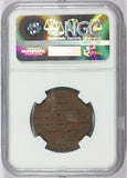 1790s Great Britain Middlesex Newgate Half Penny Conder Token D&H-393 - NGC AU 58 BN