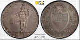 1810 Switzerland Vaud 20 Batzen Silver Coin - PCGS MS 63 - KM# 16