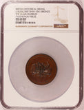 1820 Great Britain Elgin Marbles Parthenon Frieze Horses Bronze Medal BHM-1061 - NGC MS 64 BN