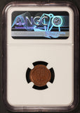 1839 Switzerland Lucerne 1 One Rappen Coin - NGC MS 65 BN - KM# 119 - TOP POP-1