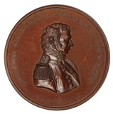 1848-80s U.S. Major General Zachary Taylor Bronze Medal J-MI-23 - NGC MS 65 BN