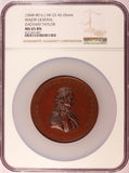1848-80s U.S. Major General Zachary Taylor Bronze Medal J-MI-23 - NGC MS 65 BN