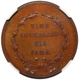 1860-65 Washington Time Increases His Fame U.S. Mint Medal J-PR-27 - NGC MS 64
