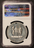 1889 Washington Inauguration Centennial Taking the Oath Medal D-49A - NGC MS 62