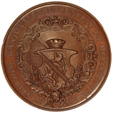 1891 Switzerland Zurich Winterthur Shooting Festival Medal R-1746b - NGC MS 64