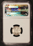 1910-M Mexico 10 Centavos Silver Coin - NGC MS 66 - KM# 428