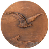 1912 Germany National Flight Donation 60mm Bronze Medal Kaiser-713 NGC MS 65 BN