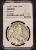 1918-R Eritrea Tallero Silver Coin - NGC XF Details - KM# 5