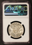 1937 Honduras 1 Un Lempira Silver Coin - NGC AU 58 - KM# 75
