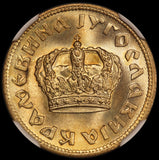 1938 Yugoslavia Dinar Coin - NGC MS 65 - KM# 19
