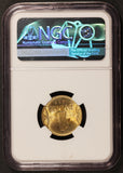 1938 Yugoslavia Dinar Coin - NGC MS 65 - KM# 19