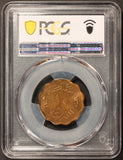 1943 (AH1362) Egypt 10 Milliemes Bronze Coin - PCGS MS 64 BN - KM# 361