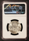 1957 Australia Florin 2 Shillings Silver Coin - NGC MS 64 - KM# 60