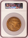 1959 Alaska Statehood Medallic Art Co. 63mm Bronze Medal - NGC MS 67