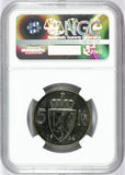 1964 Norway 5 Kroner Coin - NGC MS 64 - KM# 412